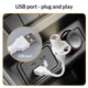 Ночник USB-проектор и 15 сменных слайдов . Белый - изображение 5
