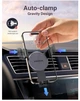 Автомобильный держатель для телефона UGREEN на дефлектор, гравитационный автодержатель для смартфона, черный - изображение 2