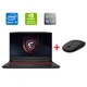 Игровой ноутбук Б-класс MSI Pulse GL66-12UGKV / 15.6" (1920x1080) IPS / Intel Core i5-12450H (8 (12) ядер по 3.3 - 4.4 GHz) / 16 GB DDR4 / 512 GB SSD / nVidia GeForce RTX 3050, 4 GB GDDR6, 128-bit / WebCam / HDMI б/у + Подарок Беспроводная мышь / USB - изображение 1