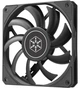 Wentylator SilverStone Air Slimmer 90 Black (4710679815121) - obraz 1