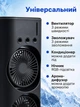 Аккумуляторный двойной настольный вентилятор увлажнитель воздуха охладитель портативный мини кондиционер USB Type C с RGB подсветкой 3 режима скорости 3 режима увлажнения для дома офиса спальни кабинета путешествий - изображение 4