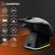 Миша бездротова ігрова GamePro Genesis Airmaster, 2.4G/BT/Type-C, 400-12000DPI, 300mAh (GM167B) - зображення 2
