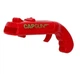 Открывашка для бутылок Cap Gun Opener с контейнером для крышек открывашка в форме пистолета открывашка для пива Красный - изображение 4
