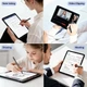Стилус для iPad 2018-2026 черный - зарядка 15 мин, Palm Rejection, наклон, магнитное крепление - изображение 6