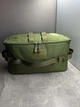 Сумка спиннингиста для рыбалки 34×17×19 см зелёная, органайзер для рыболовных приманок, катушек и аксессуаров - изображение 2