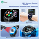 Розумний годинник Soaiy S9, дзвінки через Bluetooth, металевий циферблат, для дорослих чоловіків та жінок, моніторинг серцевого ритму та рівня кисню в крові, офлайн-платіж NFC, водонепроникний браслет, чорний - изображение 12