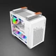 Корпус для компьютера PowerTrain X300 MATX белый с Type-C и стеклянной панелью, СЖО 240 мм - изображение 9