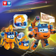 Популярный набор AULDEY Super Wings, 5 предметов, подарок для мальчиков и девочек от Леди Сяои Дали. - изображение 6