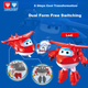 Популярный набор AULDEY Super Wings, 5 предметов, подарок для мальчиков и девочек от Леди Сяои Дали. - изображение 8