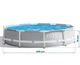 Бассейн каркасный Intex Prism Frame Pool 26702, 305×76 см, с фильтр-насосом - изображение 8