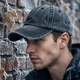 Бейсболка повседневная One Size для парня и девушки, летняя кепка с вентиляционными отверстиями для парня и девушки Серый - изображение 4
