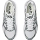 Кроссовки Asics GEL-1130 бело-серебряные 41.5 1201B020-100 - изображение 6