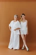 Жіноча сорочка з мусліну ART KNIT біла, S-M 045951 - зображення 9