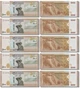 Набір 10 банкнот 5000 фунтів 2023 рік UNC - зображення 2