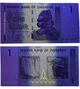 Банкнота 1 долар Зімбабве 2007 рік UNC - зображення 2