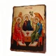 Икона под старину Свята Трійця 21 × 28 см - изображение 3