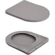 Унітаз підвісний Qtap Robin Ultra Quiet 520×365×340 мм з сидінням Slim Duroplast сірий (QTROB26SG48996) - изображение 2