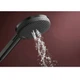 Ручний душ Hansgrohe Raindance Alive Select S 3jet чорний матовий (24500670) - изображение 2