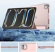 Чохол для планшета BeCover Tri Fold Hard для Apple iPad Pro 11" M5 2025 Pink (BC_715997) - зображення 3