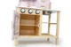 Детская деревянная кухня Avko Фессалия Pink 68х55х30 см - компактная и минималистичная с набором посуды - изображение 4