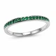 Кольцо серебряное дорожка с фианитами Silver Style 16.5 р. (10094.12 sku:2300103284801) - изображение 2