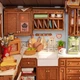 Румбокс конструктор Baking Kitchen модель мини домик с LED-подсветкой Robotime - изображение 7