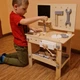 Игровая мастерская деревянная с инструментами для детей 3-7 лет Kruzzel FK-0313 - изображение 8