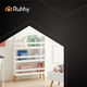 Детский стеллаж для книг Ruhhy 95x15x50 см из МДФ открытый органайзер для игрушек и детской комнаты Белый - изображение 4