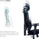 Кресло компьютерное офисное эргономичное OfficePro Unity OC510B Black - изображение 8