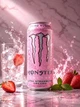 Упаковка безалкогольного енергетичного напою Monster Energy Ultra Strawberry Dreams 500 мл х 12 банок енергетик - зображення 2