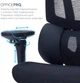 Кресло компьютерное офисное эргономичное OfficePro Unity OC710B Black - изображение 10