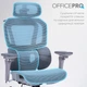 Кресло компьютерное офисное эргономичное OfficePro Unity OC710G Grey - изображение 9