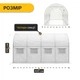 Теплица LEOBRO Garden 10м² White полиэтилен 400х250х200 см - изображение 2