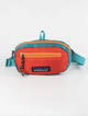 Сумка через плечо/на пояс Patagonia Ultralight Hole Mini Hip Pack в бирюзово-красном цвете. - изображение 1