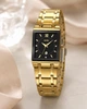 Женские наручные часы Skmei 9263GDBK Gold Black кварцевые с металлическим браслетом, золотистые/черные - изображение 2