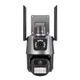 Wi-Fi IP камера P11 6MP PTZ Dual Lens 360° 3MР, подвійний об’єктив, поворотна, з адаптером 12V - зображення 2