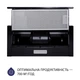 Витяжка телескопічна Minola HTL 5214 BL 700 LED - зображення 4
