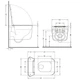 Унитаз подвесной Qtap Gemini Ultra Quiet 485×340×350 мм, Matt Black, с сиденьем Slim Duroplast / Soft-close / Quick Release QTGEM28BLM50505 - изображение 2
