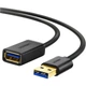 Кабель-подовжувач Ugreen US129 USB-A 3.0 Extension Male 1m Black (10368) [170064] - зображення 4