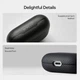 Чехол Pitaka Aramid Fiber Magnetic Case для Apple AirPods Pro 2 Black/Gray (APM2401) [170966] - изображение 5