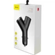 Автомобільний зарядний пристрій Baseus Y Type Car Charger Black (CCALL-YX01) [169696] - зображення 6
