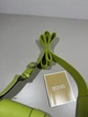 Жіноча шкіряна сумка Michael Kors XS EW Sling з срібним логотипом салатового кольору - зображення 3