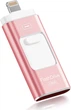 Флешка 4-в-1 для iPhone/iPad/Android/PC Apple MFi Certified 128GB Flash Drive: високошвидкісний USB-накопичувач Photo Stick - зображення 1