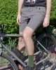 Мужские велошорты для комюта ARTEFACTA Guard размер L DWR (серый) slim fit - изображение 14