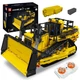 Конструктор Бульдозер D11 Mould King 15084 на радіокеруванні 1508 деталей жовтий - зображення 1