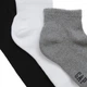 Набір чоловічих шкарпеток коротких бавовняних GAP 772384008 One Size Білий/Сірий/Чорний (1160208163) - зображення 2
