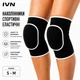Наколенники спортивные IVN эластичные с амортизационной подушкой EVA для волейбола, танцев, фитнеса и гимнастики S/M черные (пара) А00287 - изображение 1
