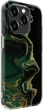 Etui na smartfon Evelatus PC Customized Print Design Marble do Apple iPhone 15 Pro Max Dark Green (EVEAPP15PMPPDDG) - obraz 1
