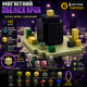 Магнітний конструктор Майнкрафт Minecraft (1284) Обеліск Края 192 деталі 6 фігурок магнітні кубики блоки набір - зображення 1
