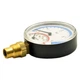 Термоманометр радіальний Cewal TRR 80 біметалевий 1/2" 6 бар 120°C (91568600) - зображення 2
